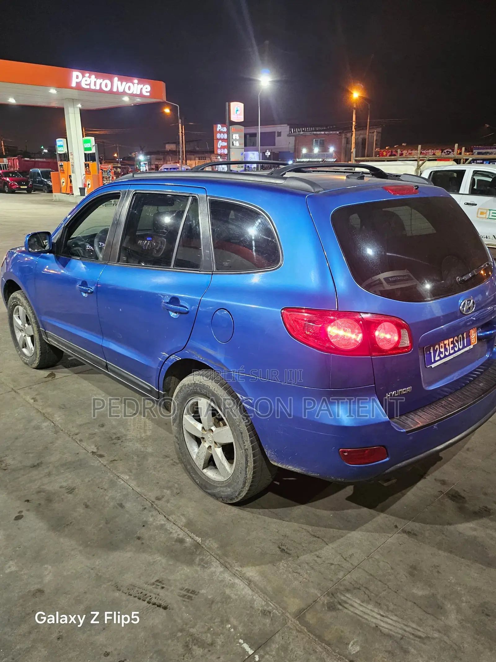 Hyundai Santa Fe 2008 Bleu