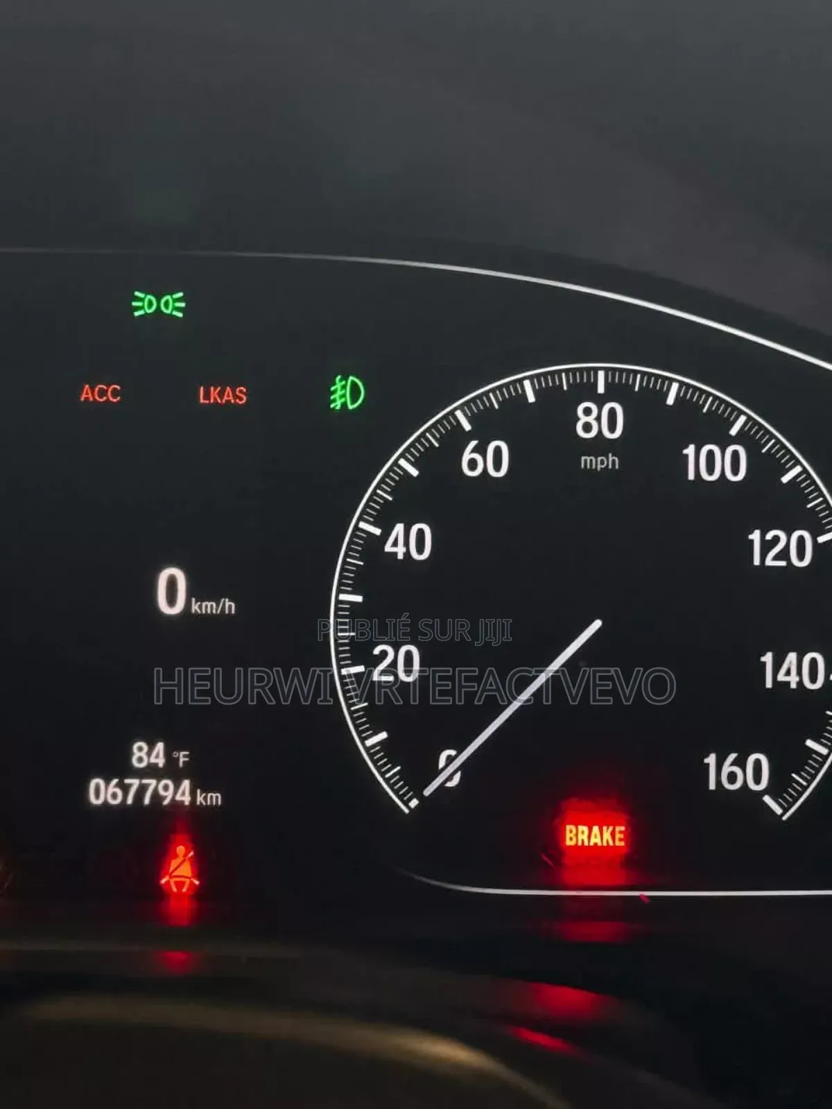 Honda Accord LX 1.5T 2020 Noir