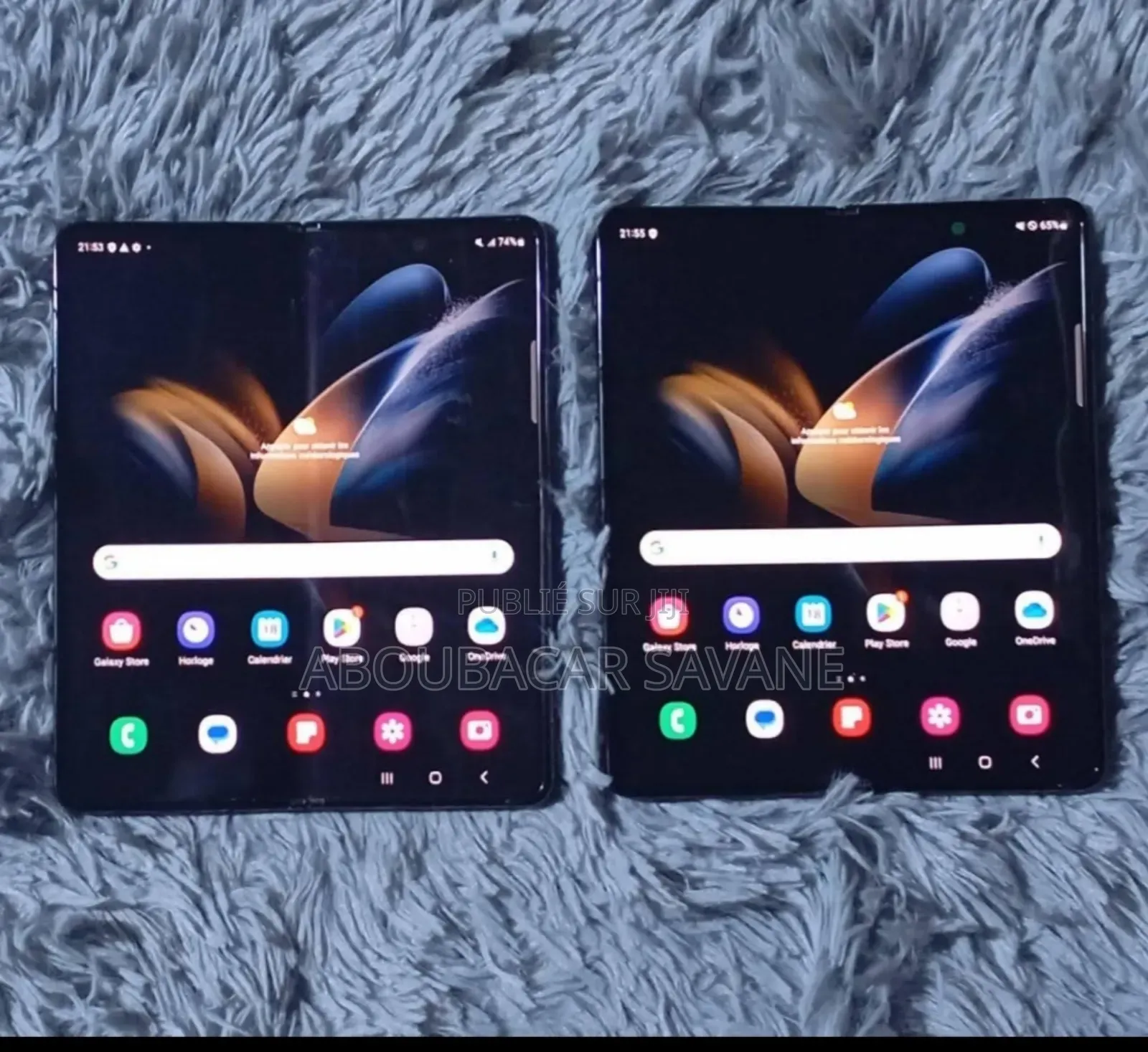 New Samsung Galaxy Z Fold4 256 GB Noir