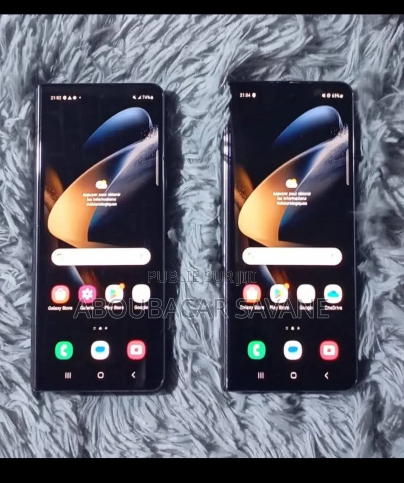 New Samsung Galaxy Z Fold4 256 GB Noir