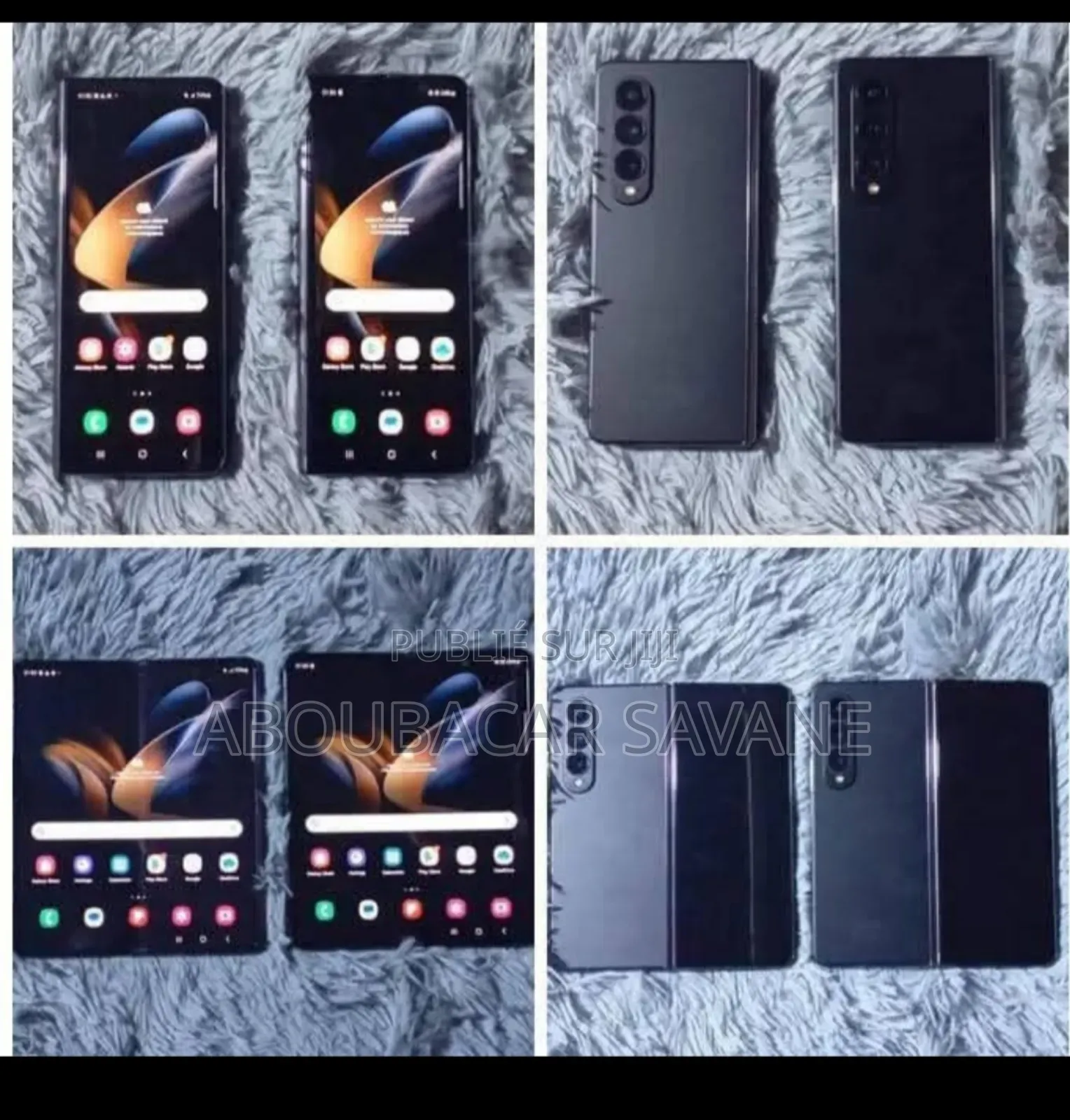 New Samsung Galaxy Z Fold4 256 GB Noir
