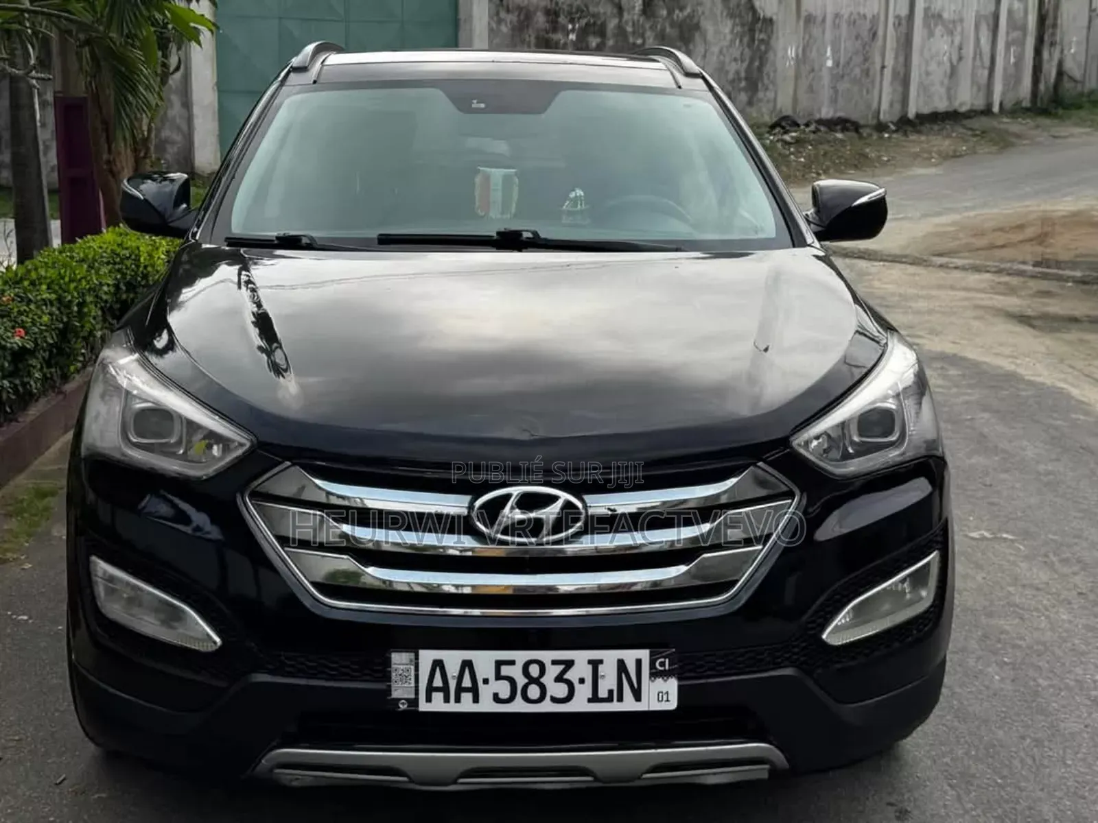 Hyundai Santa Fe SE AWD 2016 Noir