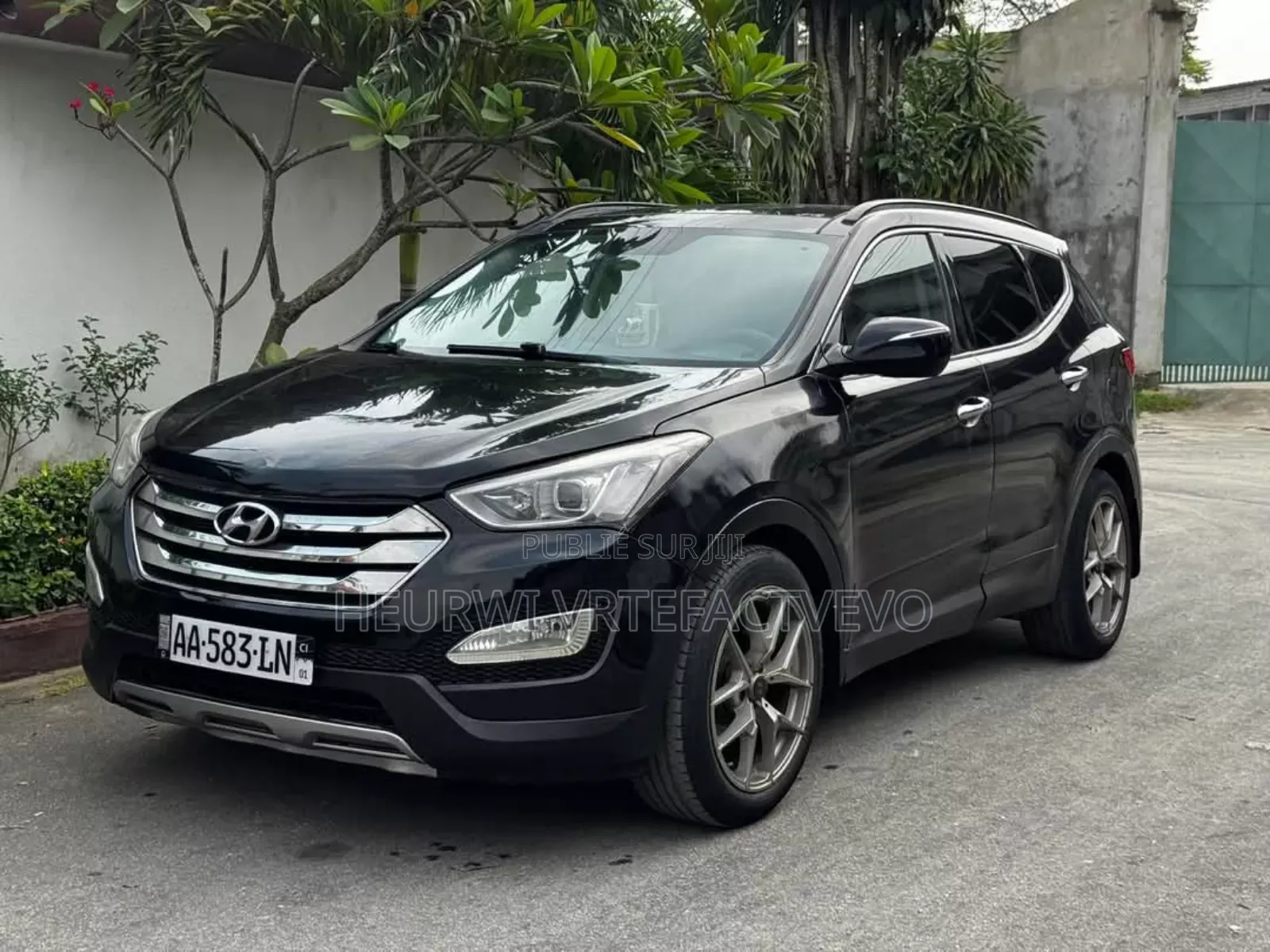 Hyundai Santa Fe SE AWD 2016 Noir