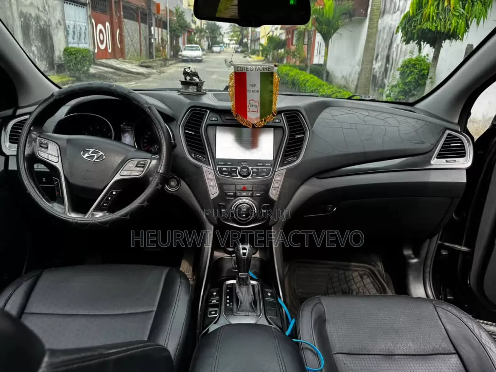 Hyundai Santa Fe SE AWD 2016 Noir