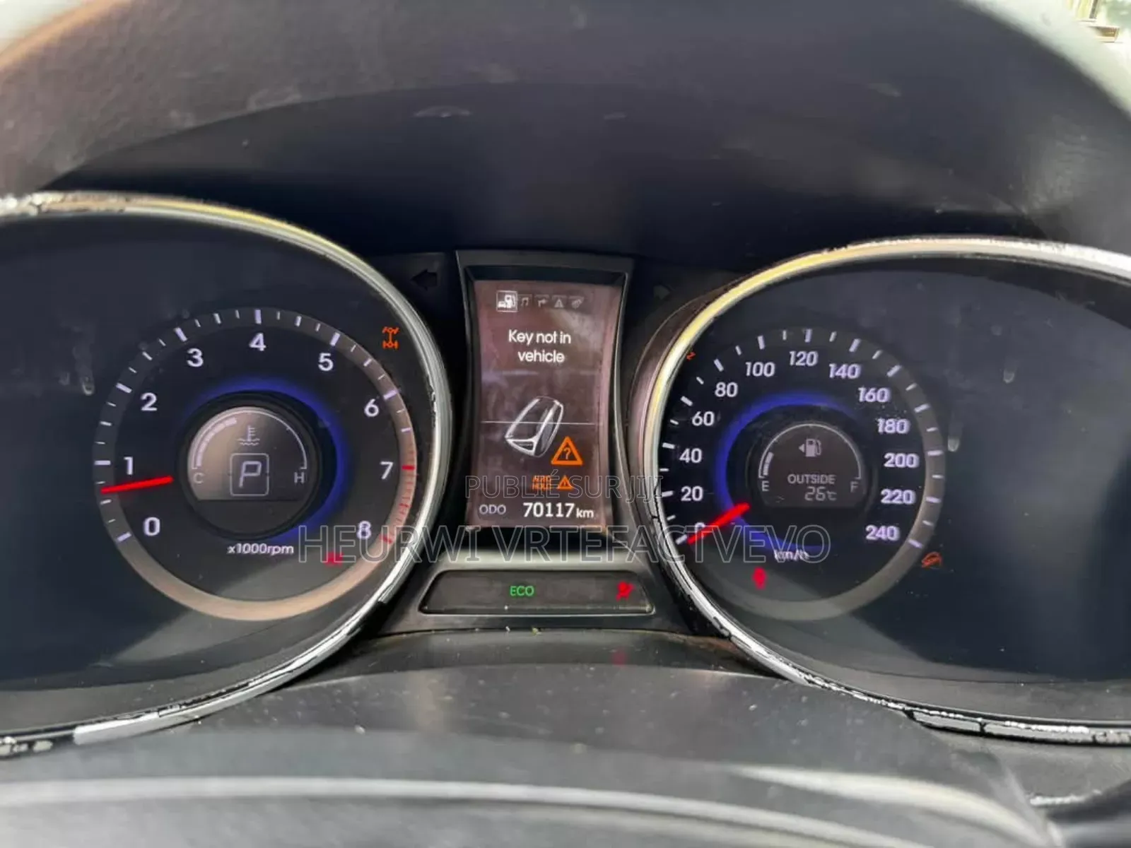 Hyundai Santa Fe SE AWD 2016 Noir