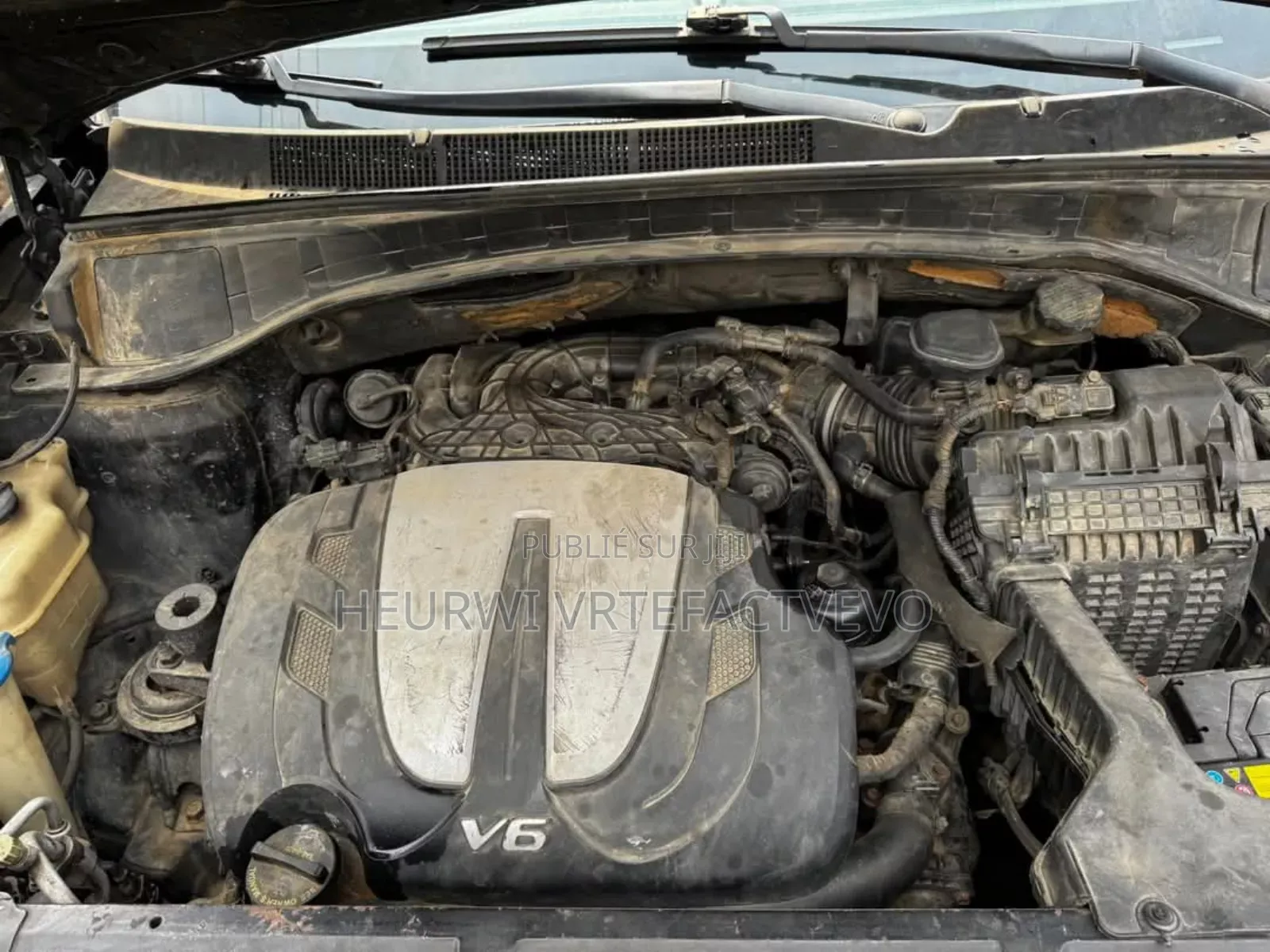 Hyundai Santa Fe SE AWD 2016 Noir