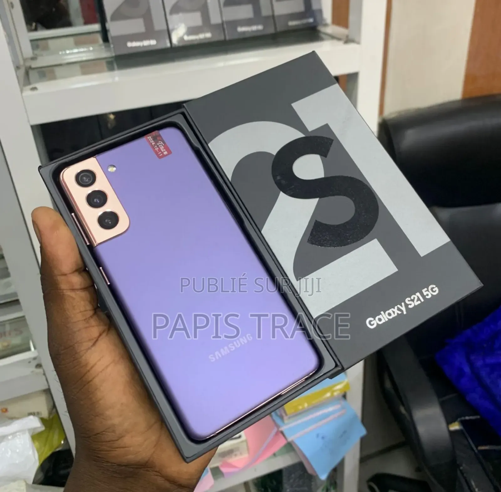 New Samsung Galaxy S21 5G 128 GB Bleu