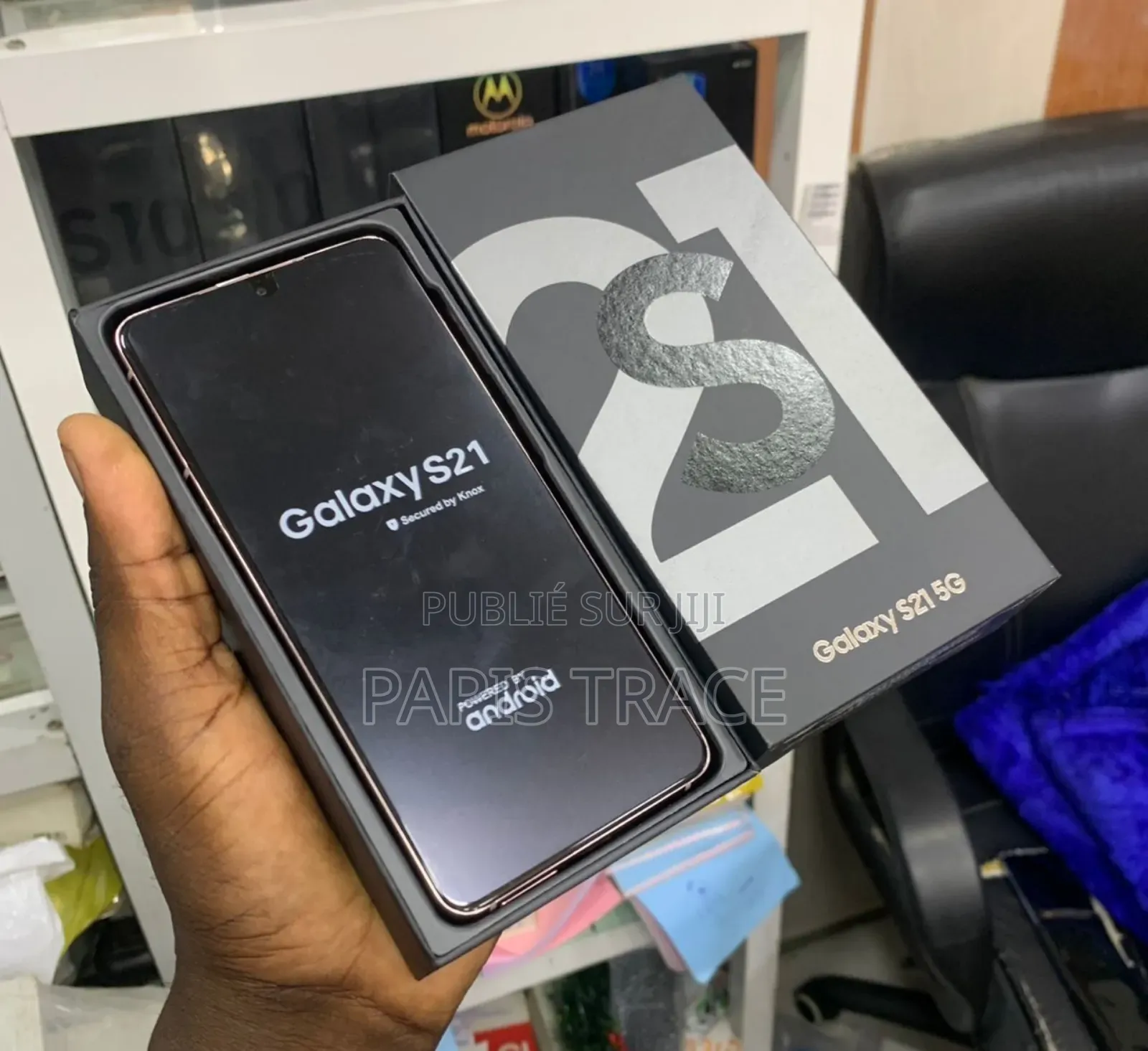 New Samsung Galaxy S21 5G 128 GB Bleu