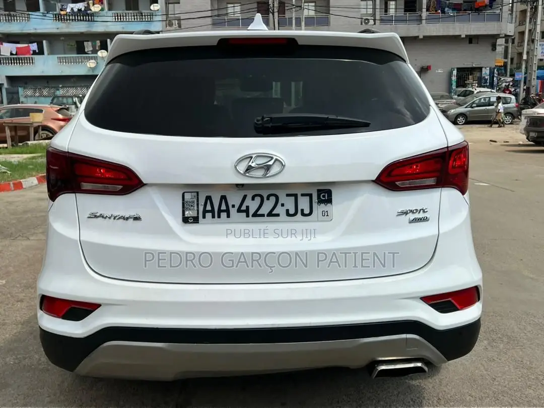 Hyundai Santa Fe 2017 Blanc
