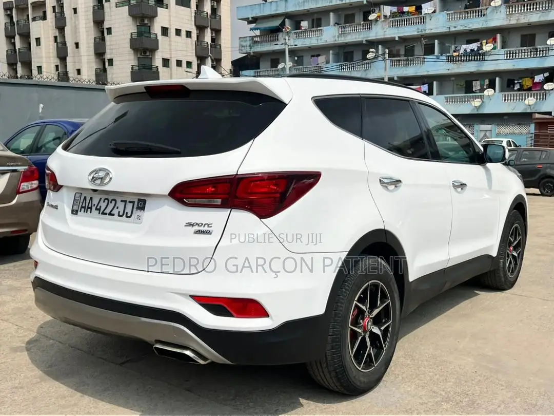 Hyundai Santa Fe 2017 Blanc