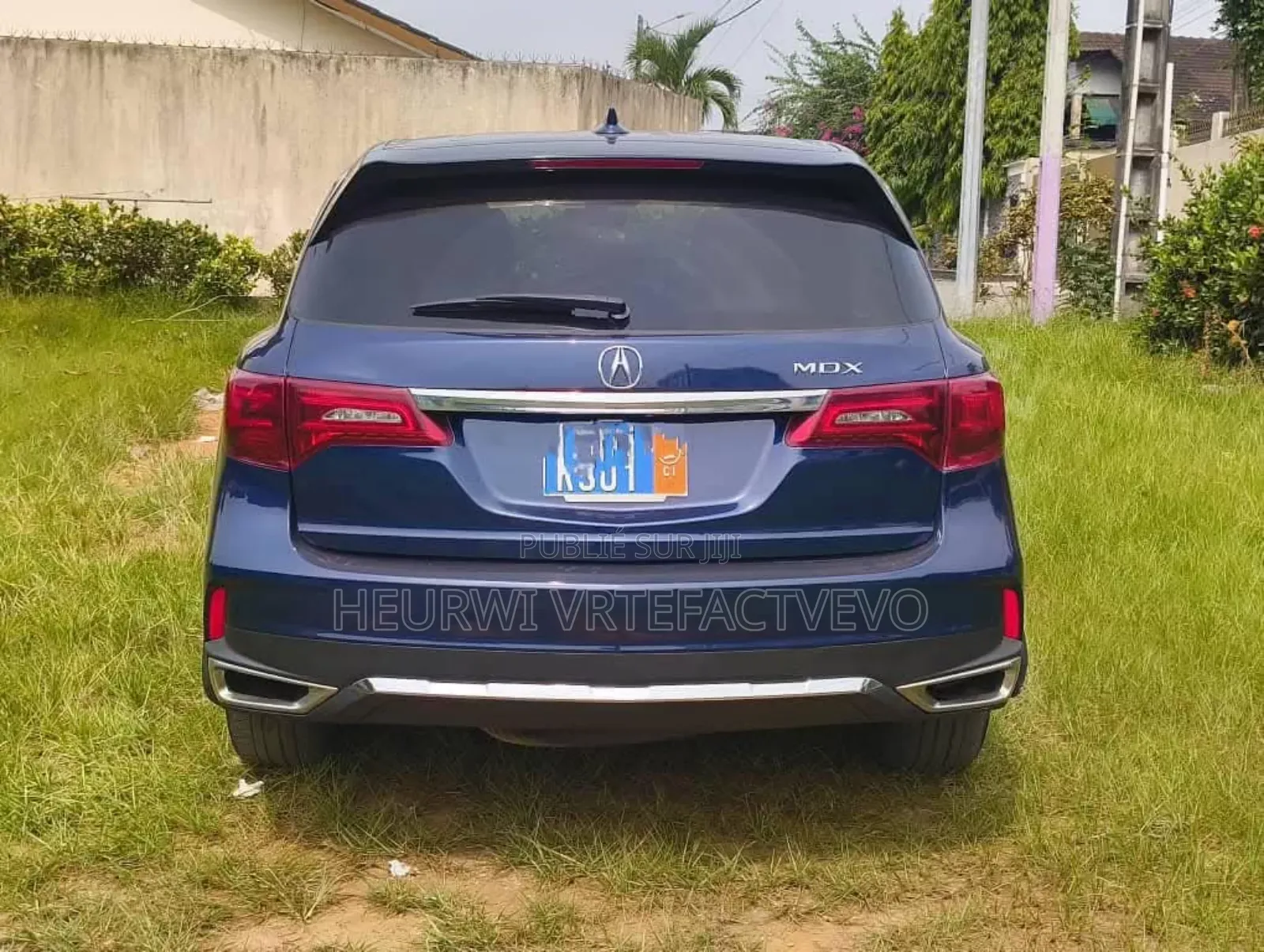 Acura MDX Base FWD 2018 Bleu