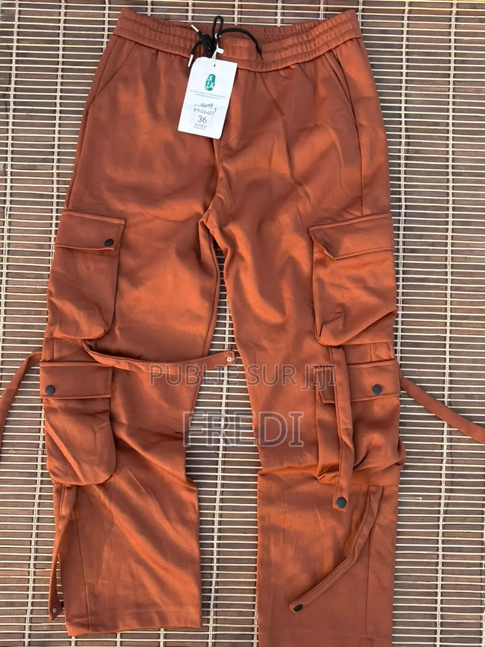 Pantalon Cargo De Qualité Chic Et Élégant