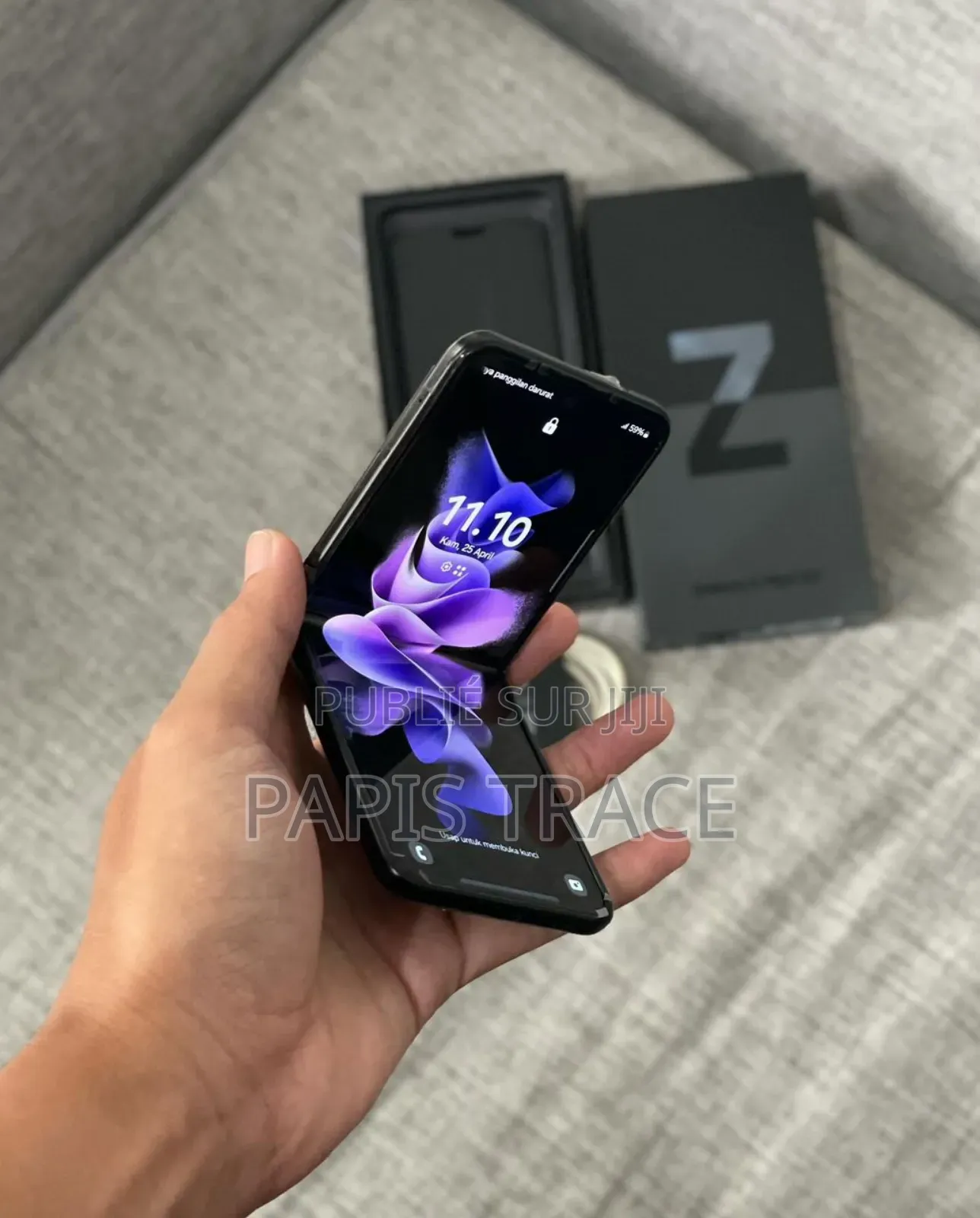 New Samsung Galaxy Z Flip3 5G 256 GB Gris