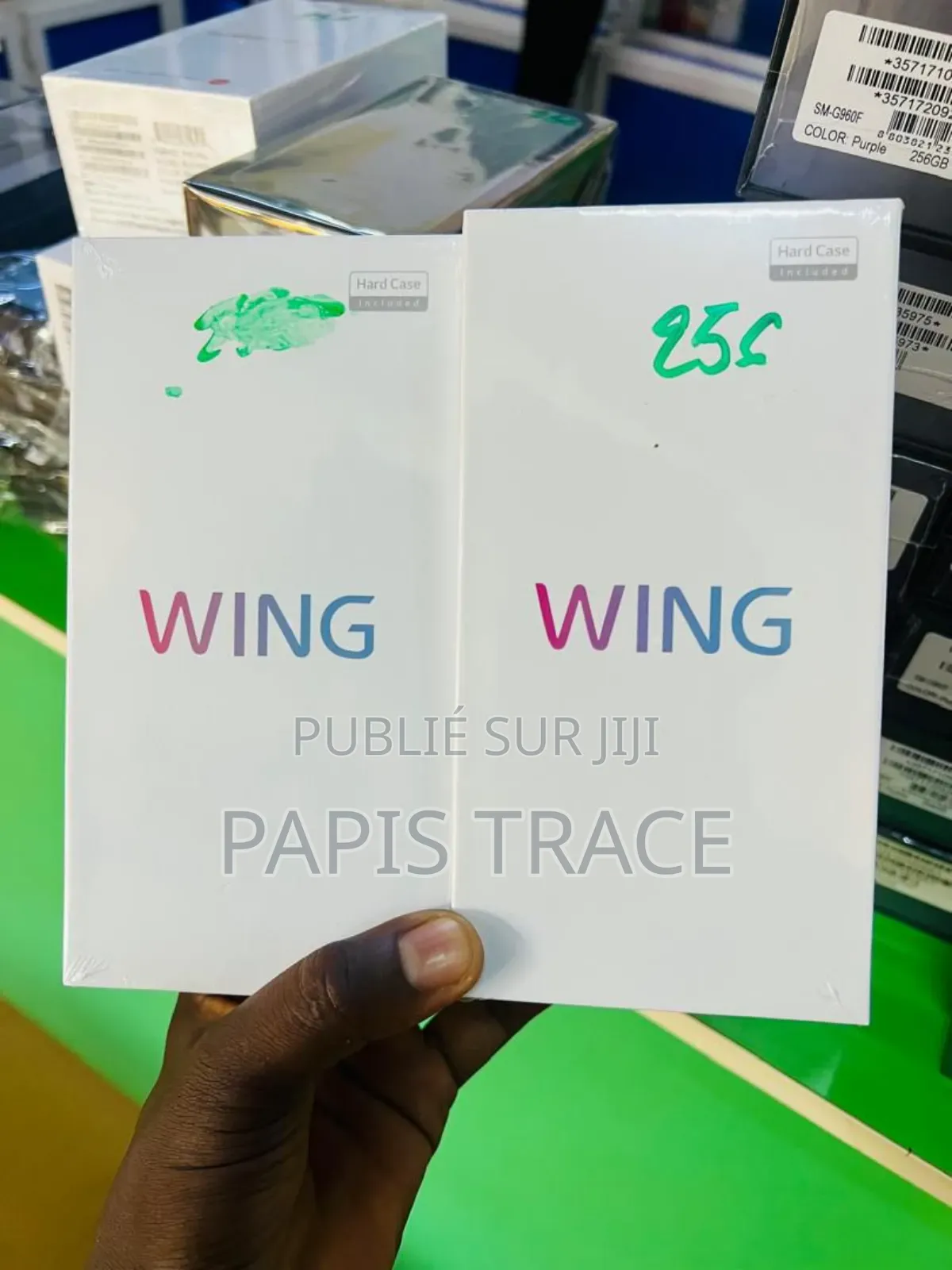 New LG Wing 5G 256 GB Bleu