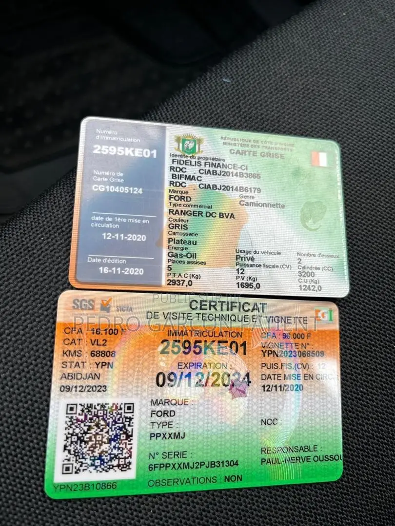 Ford Ranger 2020 Blanc