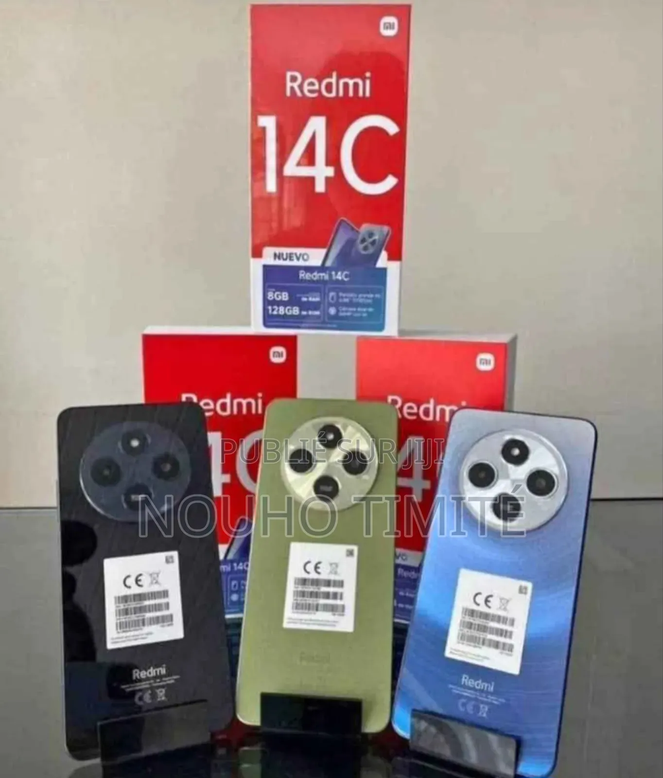 Xiaomi Redmi 14C 256 GB Noir