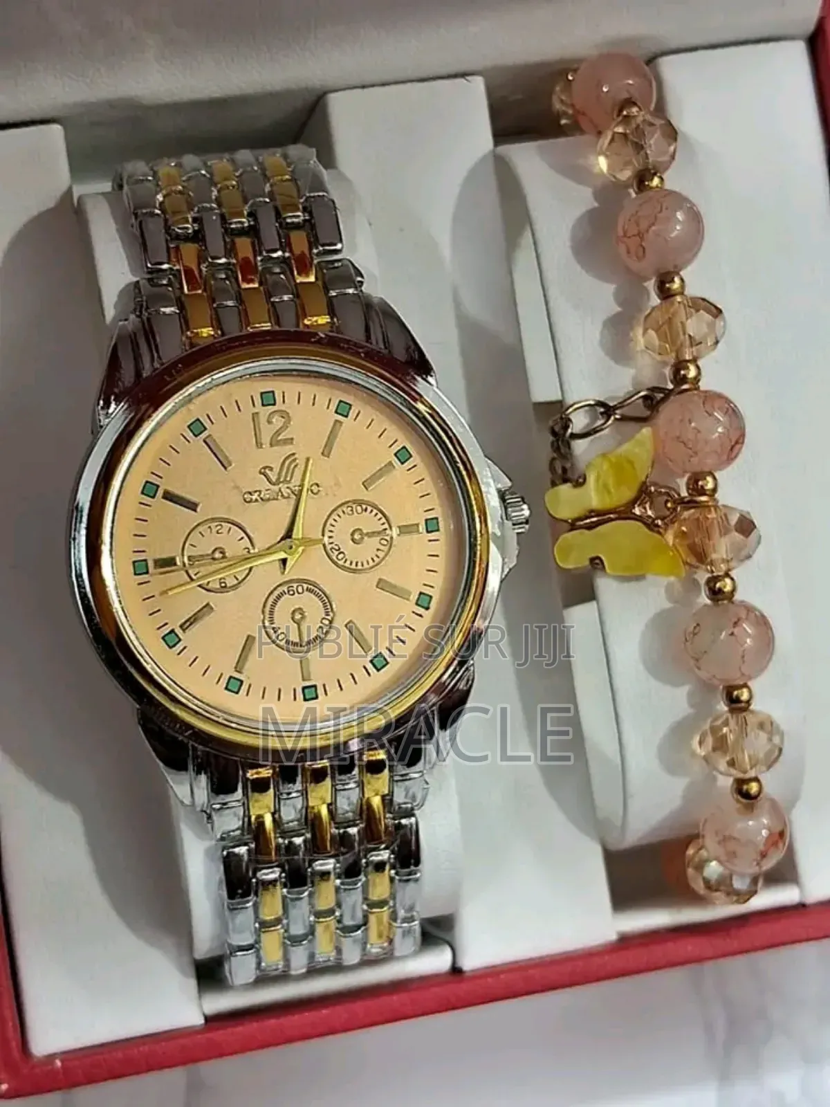 Montre Et Bracelet, Deux en 1. Qualité Irréprochable ! 