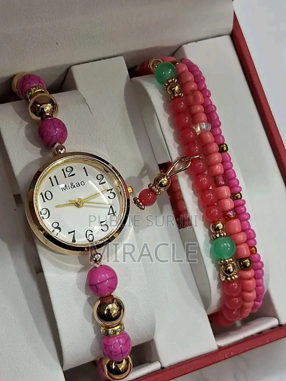 Montre Et Bracelet, Deux en 1. Qualité Irréprochable ! 