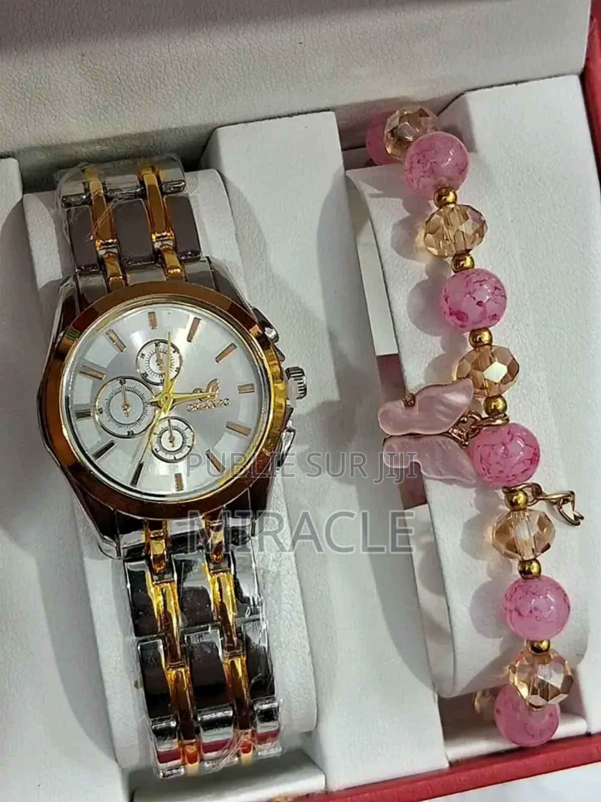 Montre Et Bracelet, Deux en 1. Qualité Irréprochable ! 