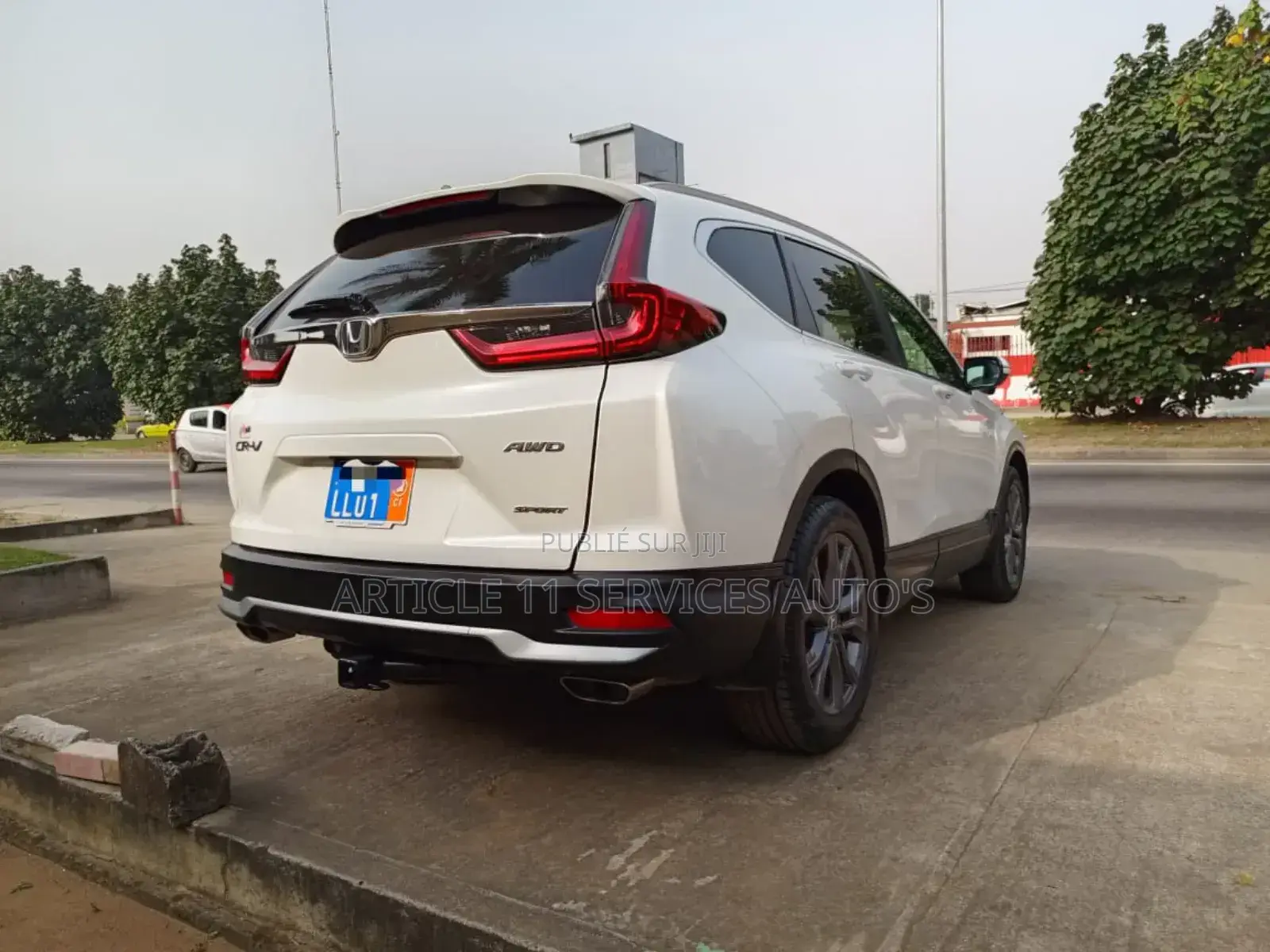 Honda CR-V EX AWD 2020 Blanc