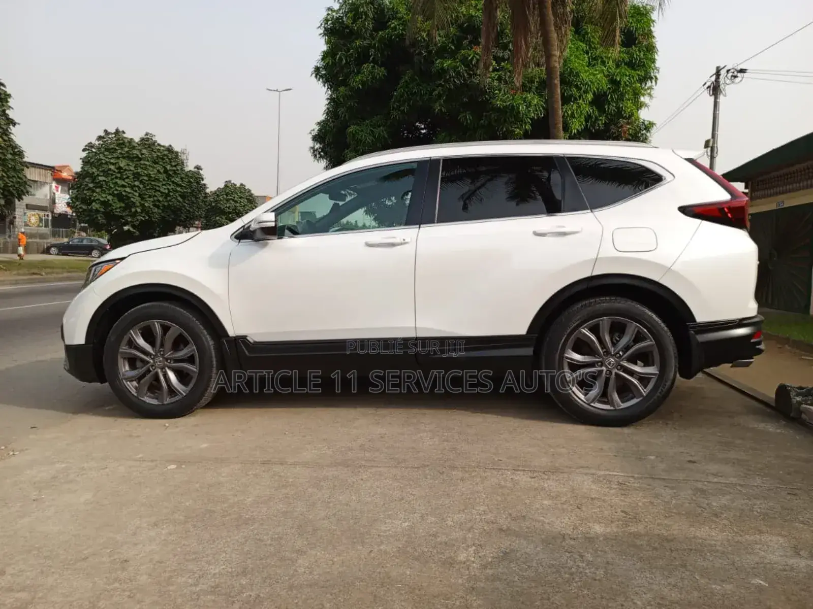 Honda CR-V EX AWD 2020 Blanc