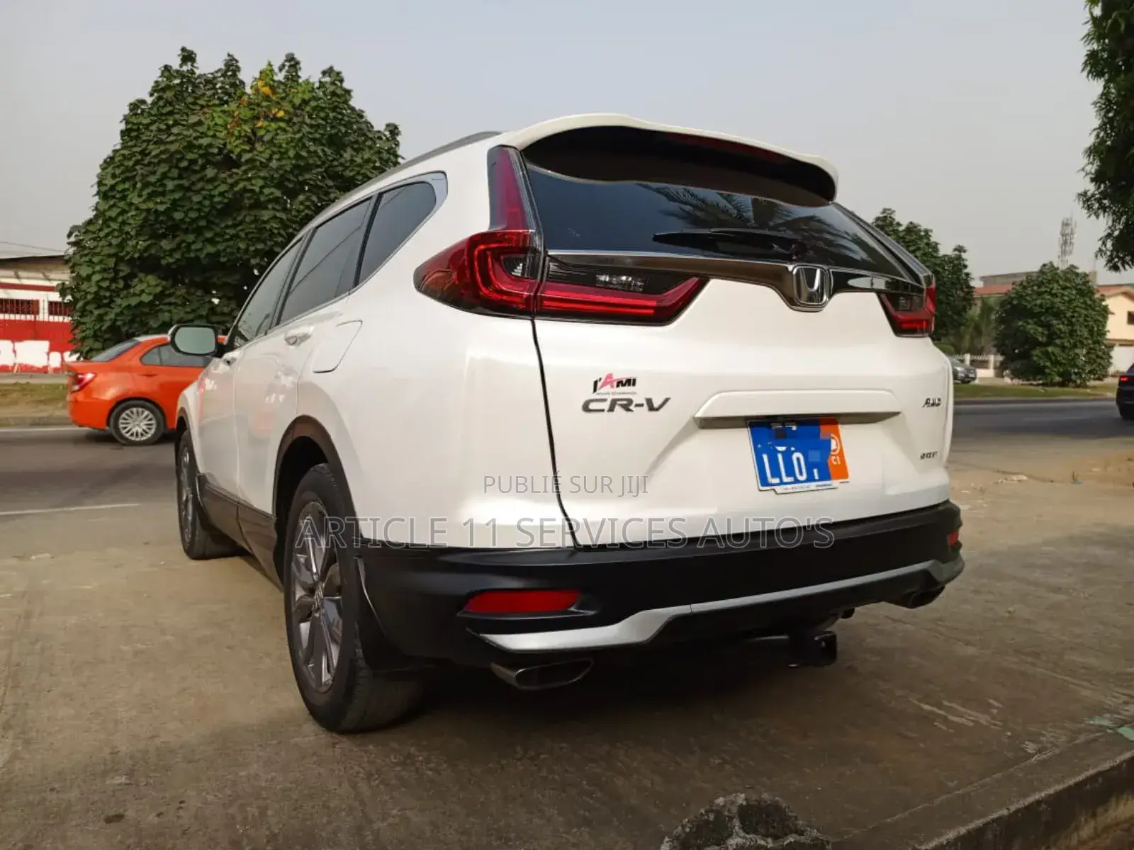 Honda CR-V EX AWD 2020 Blanc