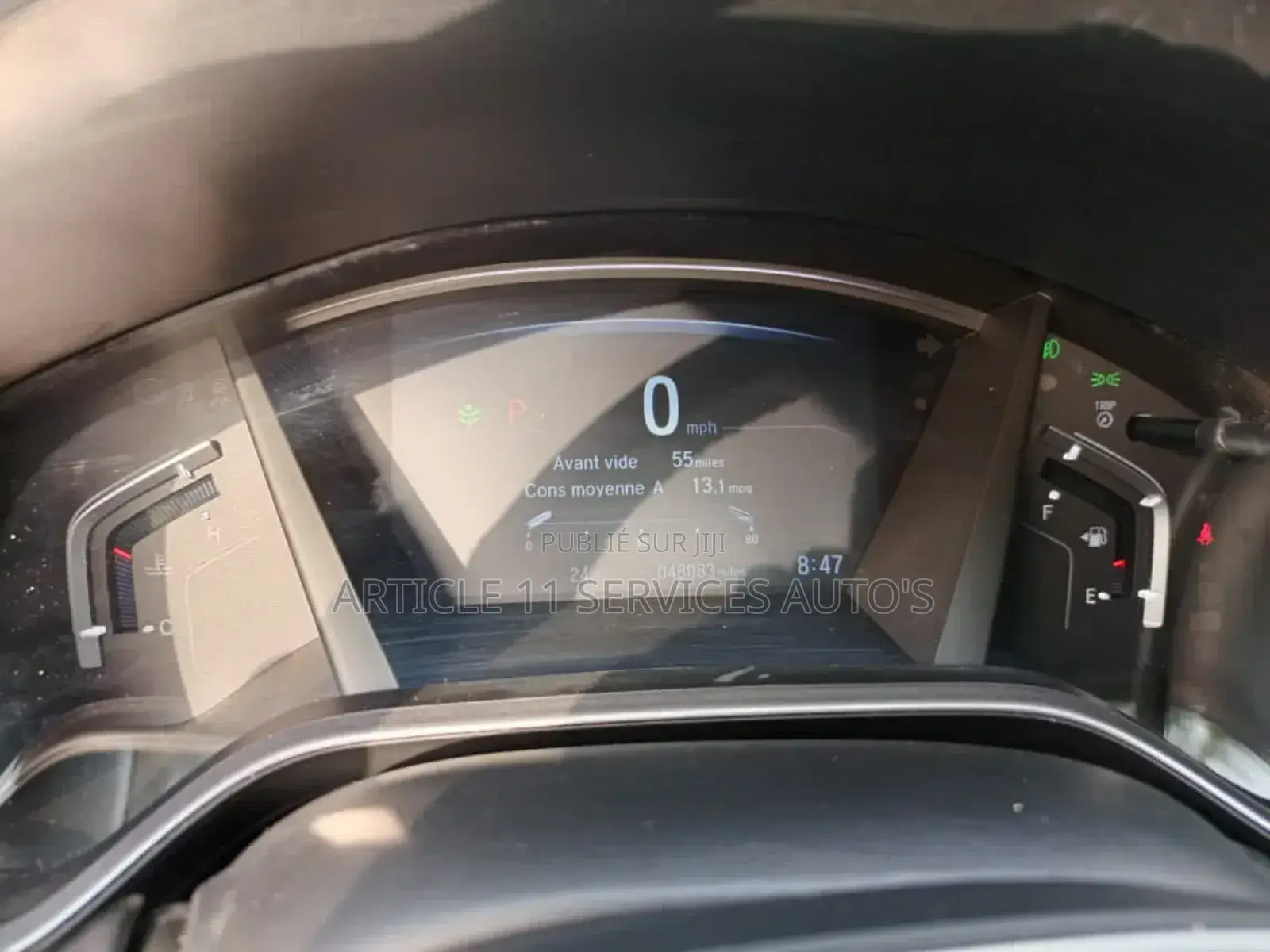 Honda CR-V EX AWD 2020 Blanc