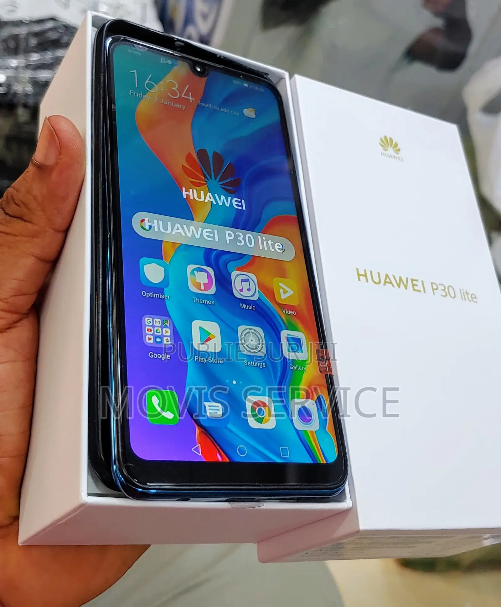 New Huawei P30 Lite 128 GB Bleu
