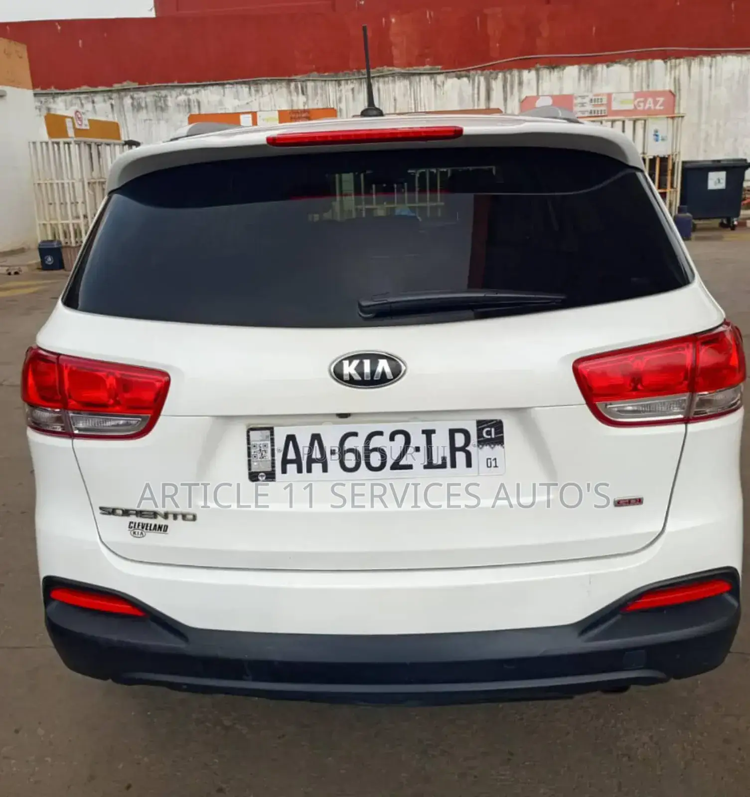 Kia Sorento 2.0T EX AWD 2018 Blanc