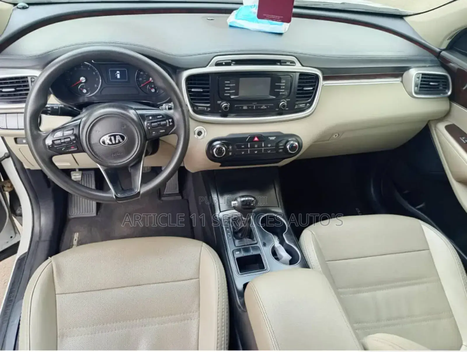 Kia Sorento 2.0T EX AWD 2018 Blanc