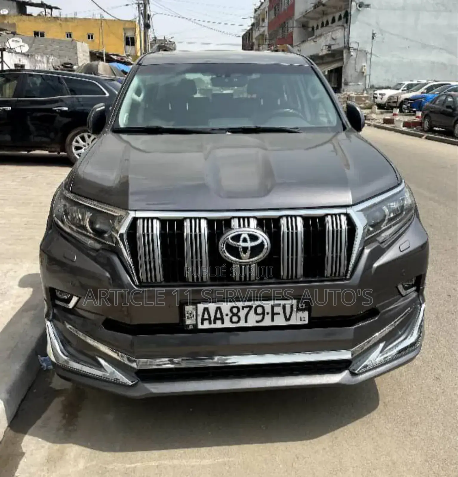 Toyota Land Cruiser 4.0 V6 EXR 2020 Gris