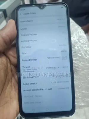 Oppo F9 64 GB Or rose