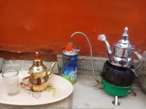 Photo - Papoo Gas Pour LA Preparation Du The,Cafe .