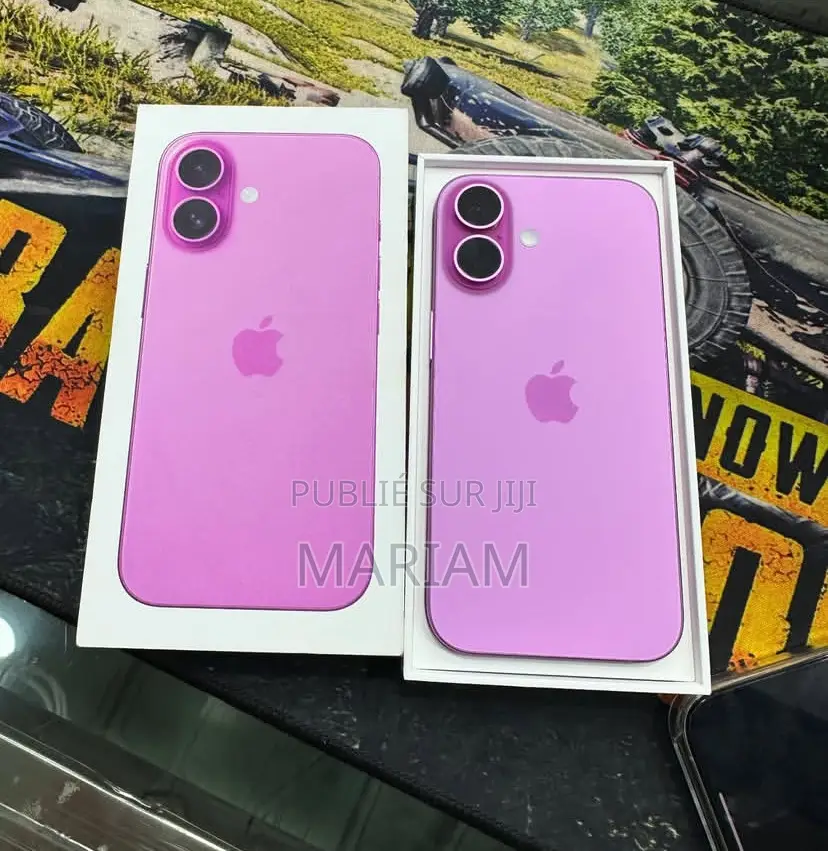 New Apple iPhone 16 128 GB Rose
