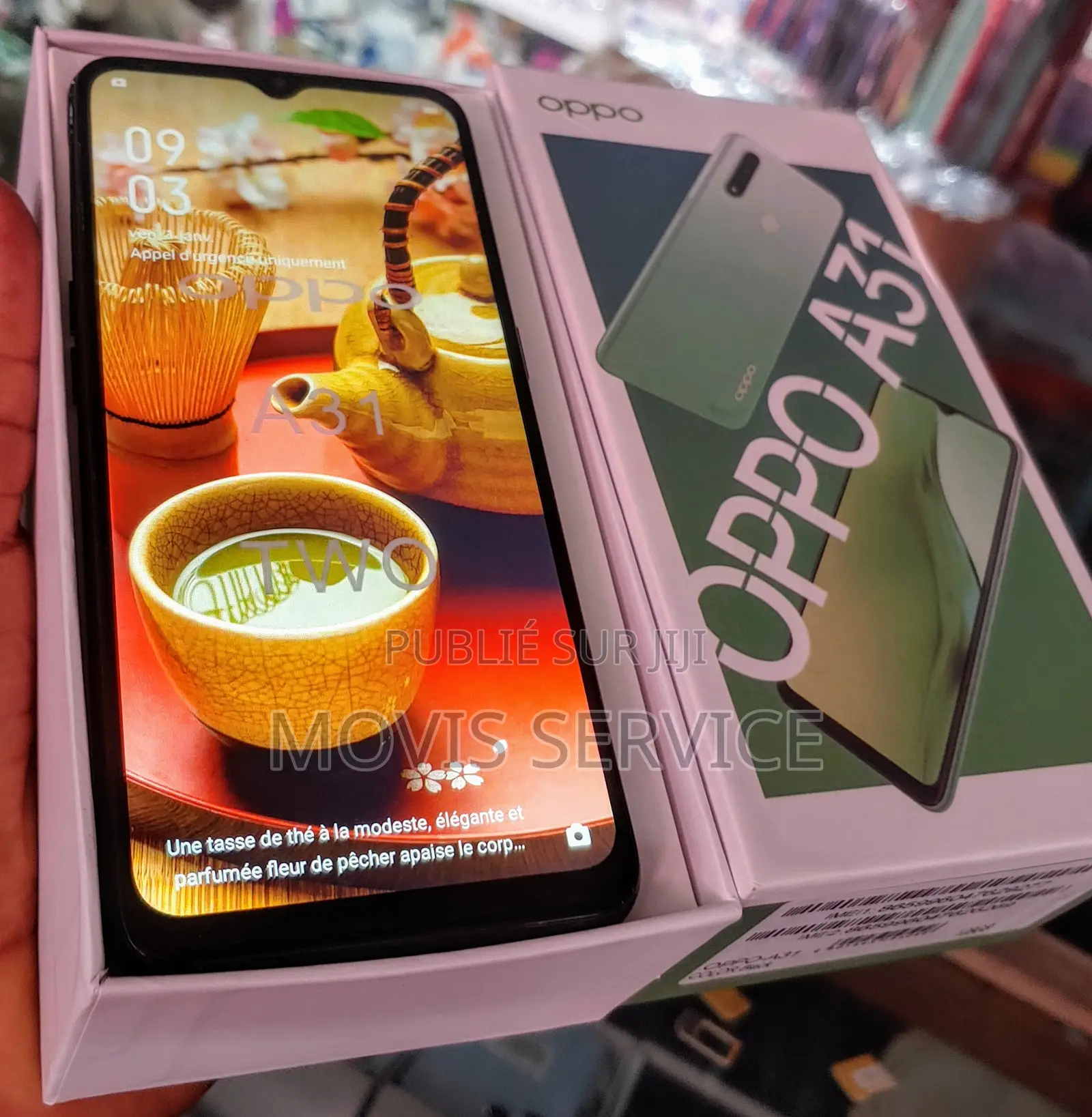 New Oppo A31 128 GB Noir