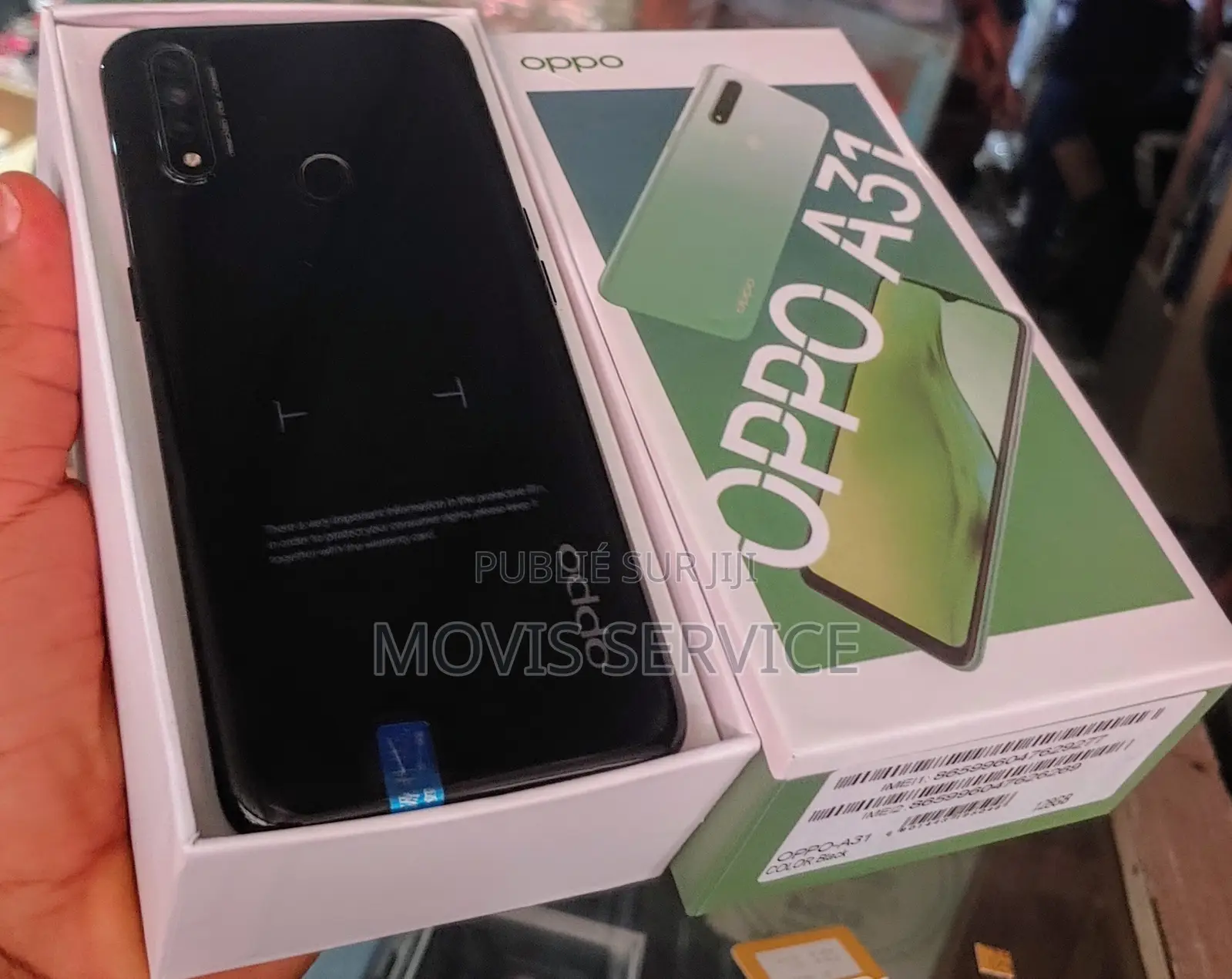 New Oppo A31 128 GB Noir