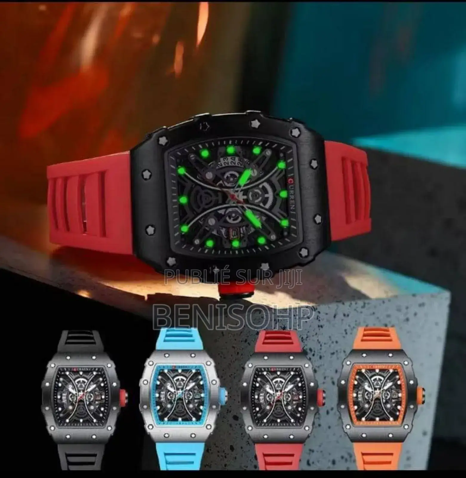 Curren Montre De Luxe Haut De Gamme