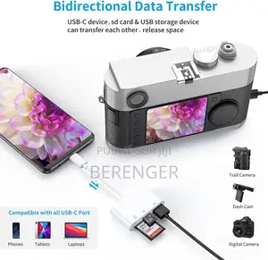 Adaptateur Lecteur De Carte Sd Usb 3.0 Type C Micro Sd Tf