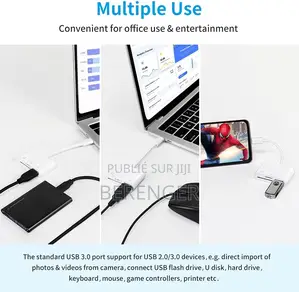 Adaptateur Lecteur De Carte Sd Usb 3.0 Type C Micro Sd Tf