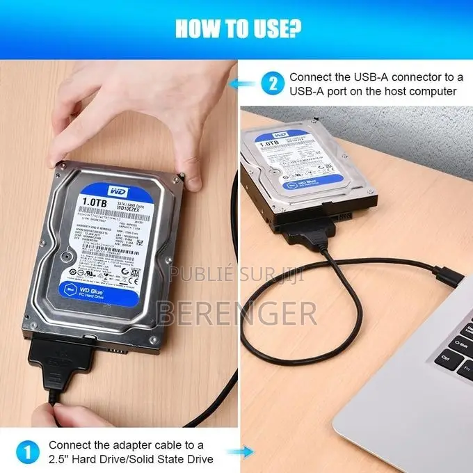 Adaptateur USB 3.0 Vers SATA