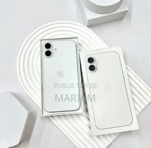 New Apple iPhone 16 Plus 128 GB Blanc