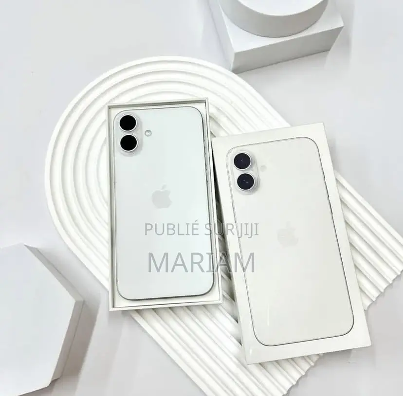 New Apple iPhone 16 Plus 128 GB Blanc