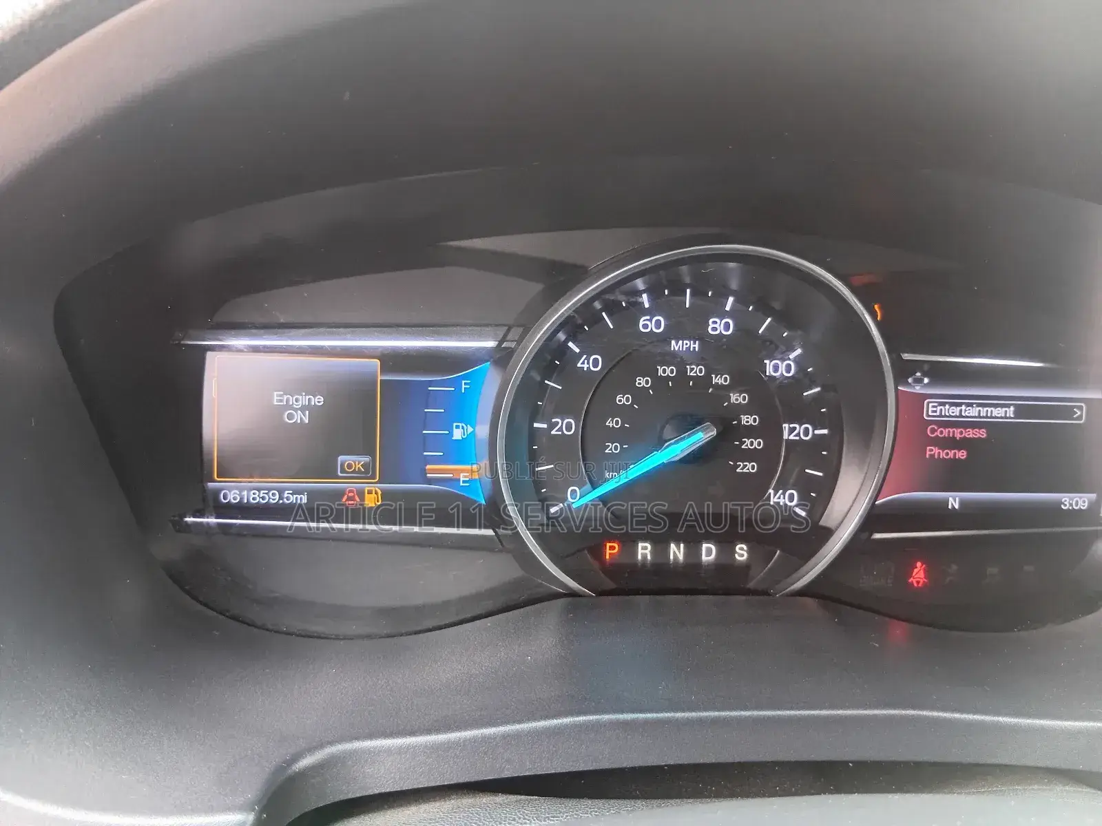 Ford Explorer 2016 Noir