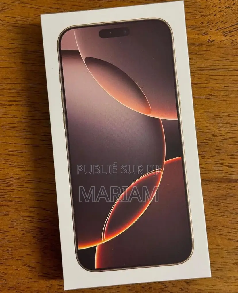 New Apple iPhone 16 Pro Max 256 GB Bronze