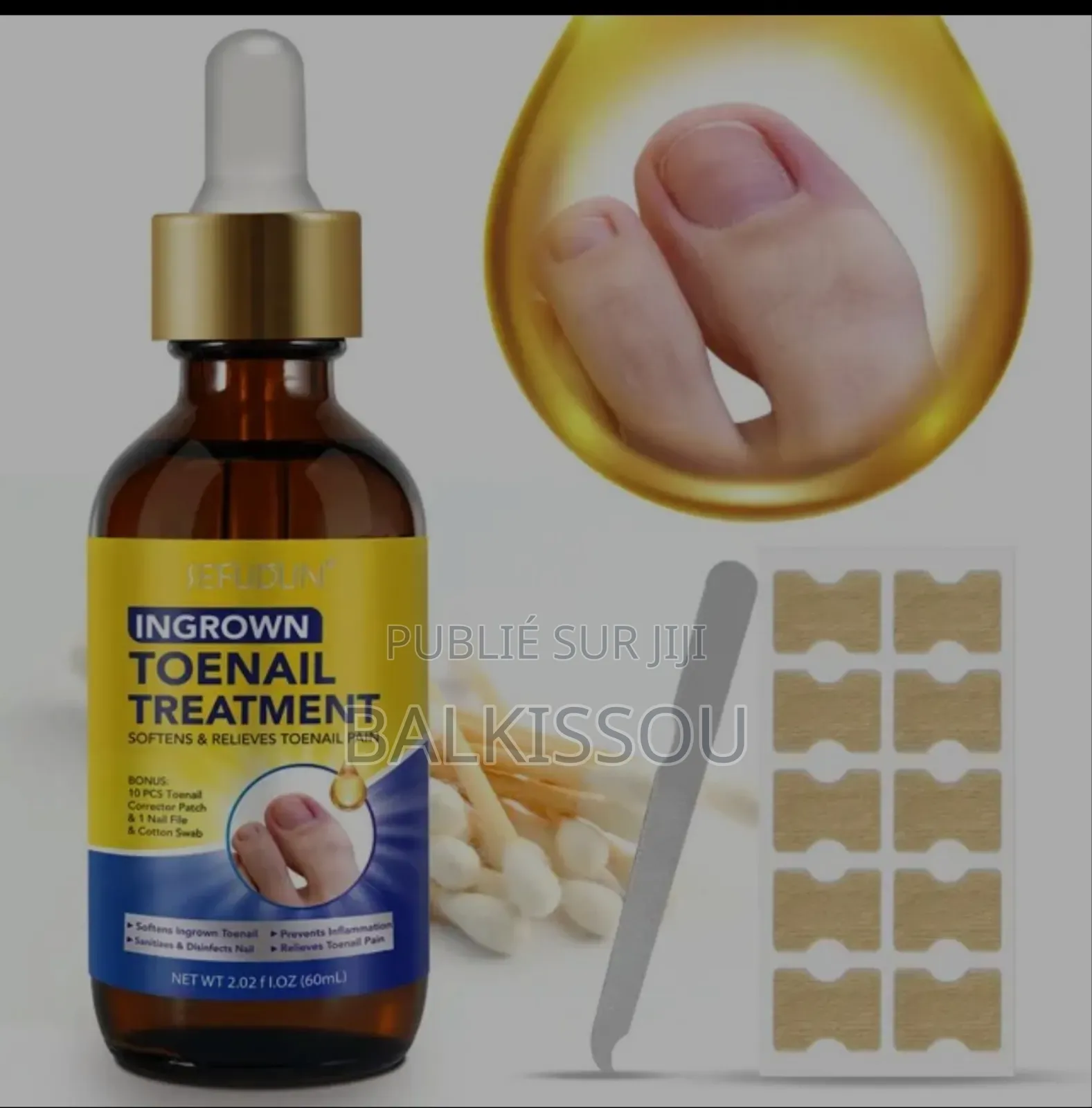 Kit De Traitement d'Ongles Incarnés