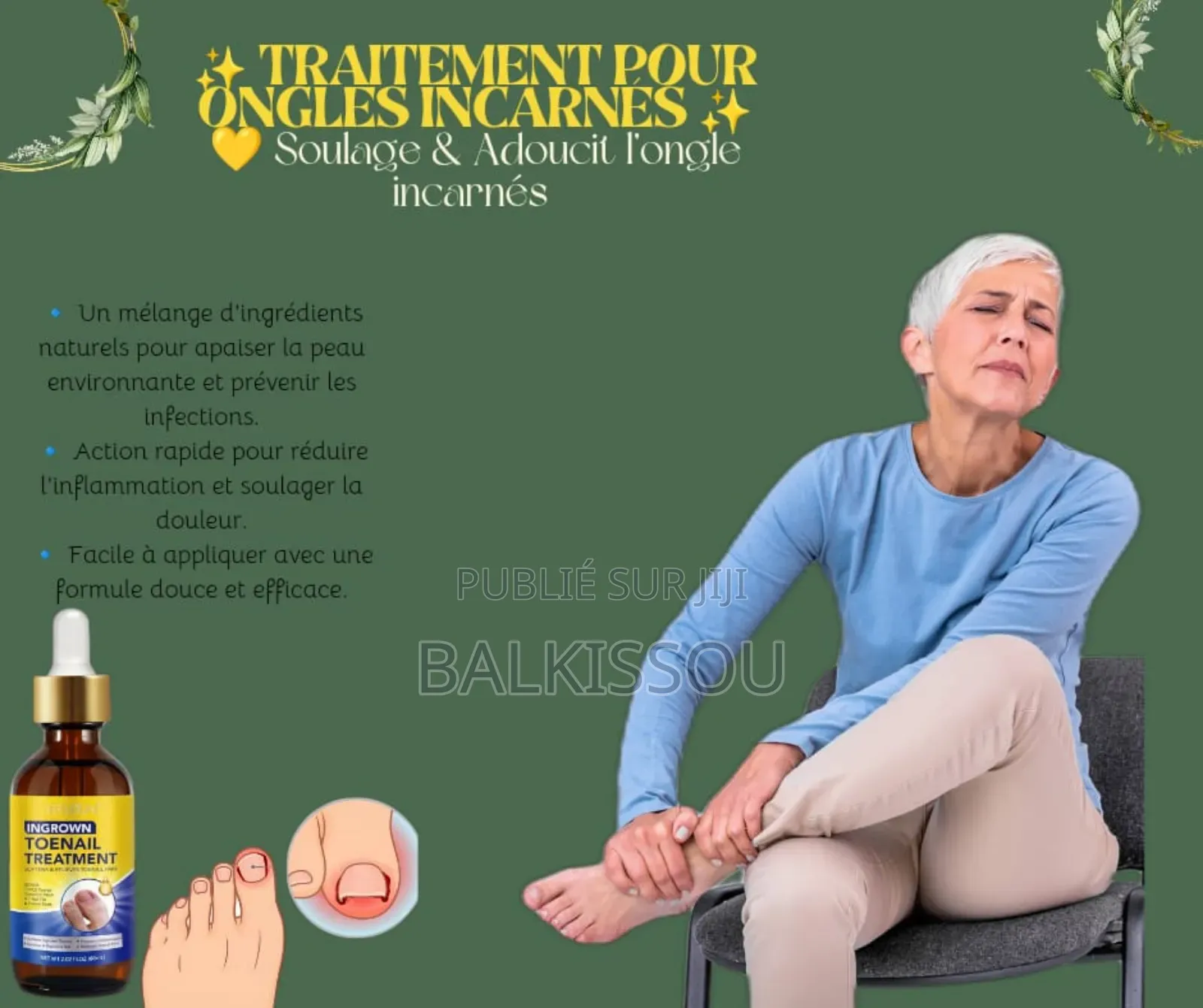 Kit De Traitement d'Ongles Incarnés