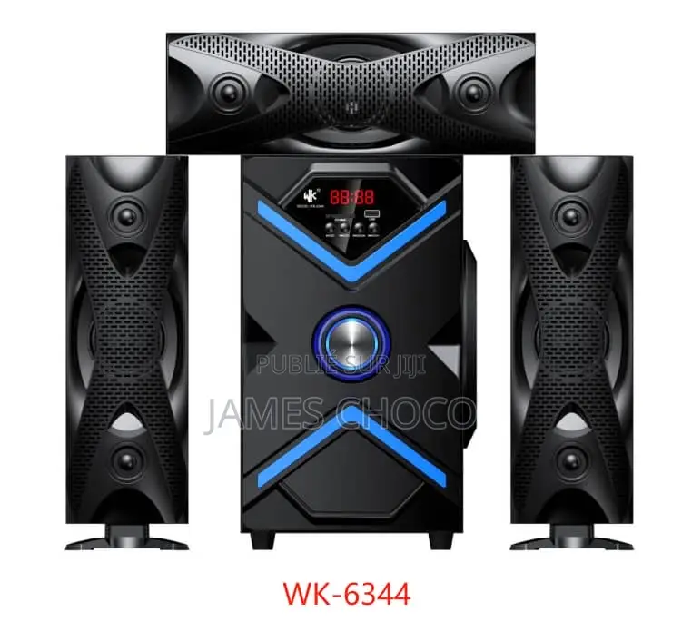 Mini Chaine 3 Baffes 1 Woofer 3.1 - USB - Bluetooth