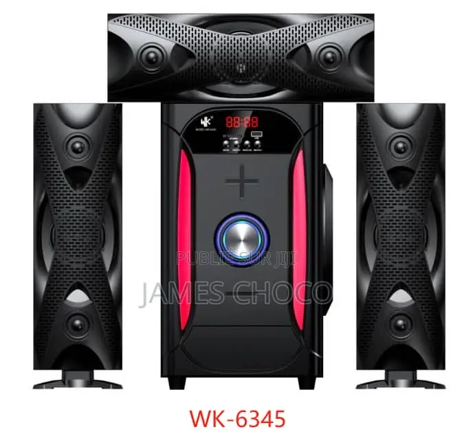 Mini Chaine 3 Baffes 1 Woofer 3.1 - USB - Bluetooth
