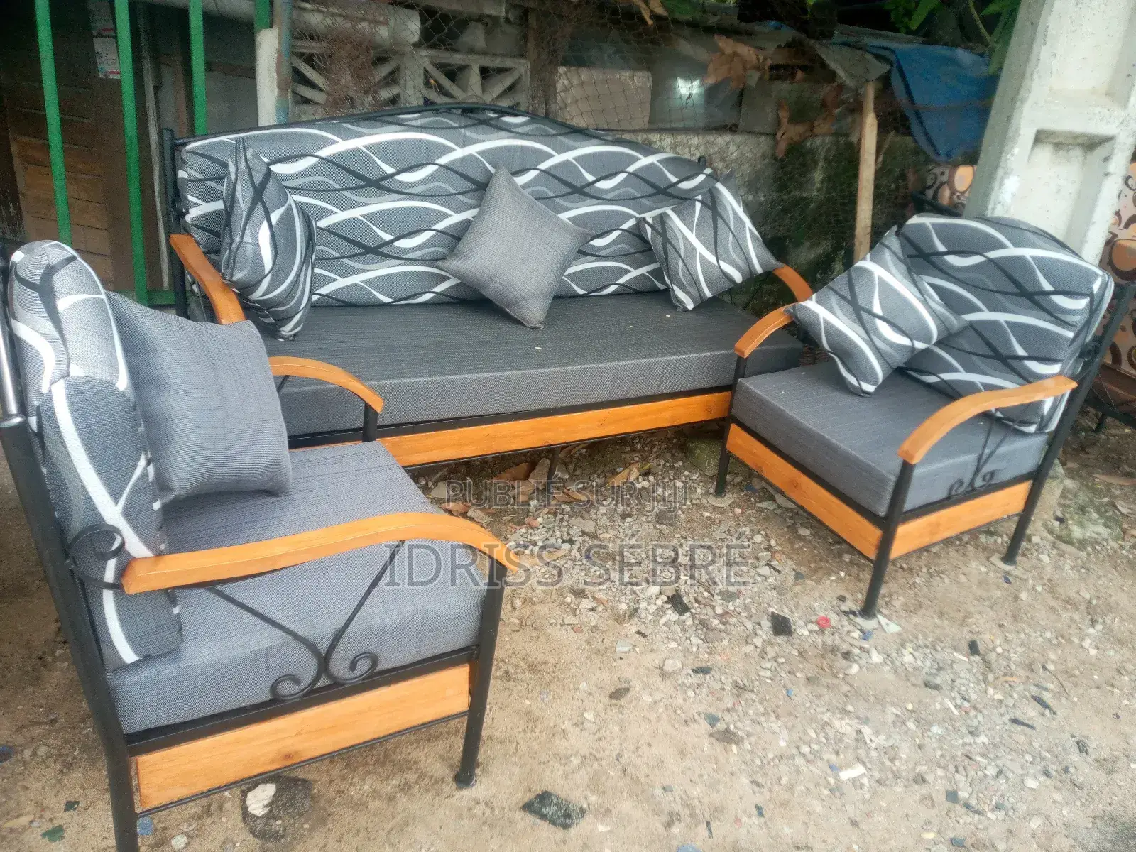Fauteuil en Fer Forgé
