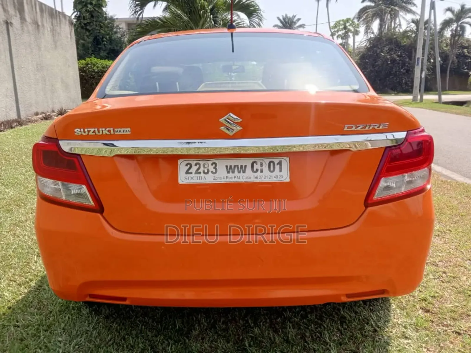 New Suzuki Dzire 2024 Orange